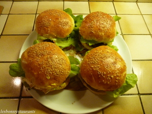recette - Hamburgers au camembert