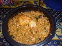 recette - Tajine de poulet et riz
